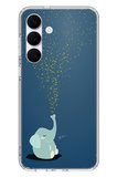 Samsung Galaxy S25 FE Uyumlu Uyuyan Fil Baskılı Silikon Kılıf