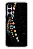 Samsung Galaxy S25 FE Uyumlu Gezegenlerin Dansı Baskılı Silikon Kılıf