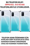 OPPO A52-A72-92 Uyumlu Yeşil Sanatsal Yol Çiçekler Baskılı Silikon Kılıf