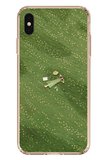 iPhone XS MAX Uyumlu Zamanı Durduran Yeşil Papatya Düşleri Baskılı Silikon Kılıf