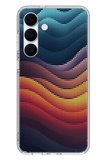 Samsung Galaxy S25 FE Uyumlu Noktalı Renkler Baskılı Silikon Kılıf