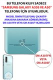 Samsung Galaxy A50-A30S Uyumlu Zamanı Durduran Yeşil Papatya Düşleri Baskılı Silikon Kılıf