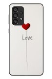 Samsung Galaxy A33 Uyumlu Love Aşk Baskılı Silikon Kılıf