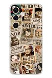 Samsung Galaxy S24 Uyumlu One Piece Gazete Tasarımlı Baskılı Silikon Kılıf