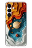 Samsung Galaxy S25 FE Uyumlu Uzay Renk Paleti Baskılı Silikon Kılıf