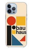 iPhone 13 PRO MAX Uyumlu Bauhaus Akımı Baskılı Silikon Kılıf