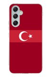 Samsung Galaxy A34 Uyumlu Türk Milli Takım Kırmızı Forma Baskılı Silikon Kılıf