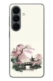Samsung Galaxy S26 Uyumlu Japon Bahçesi Baskılı Silikon Kılıf