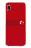 Samsung Galaxy A10 Uyumlu Türk Milli Takım Izgara Desenli Forma Baskılı Silikon Kılıf