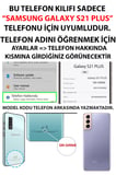 Samsung Galaxy S21 PLUS Uyumlu Türk Milli Takım Kırmızı Forma Baskılı Silikon Kılıf