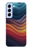 Samsung Galaxy S22 Uyumlu Noktalı Renkler Baskılı Silikon Kılıf