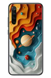 Redmi Note 8 Uyumlu Uzay Renk Paleti Baskılı Silikon Kılıf
