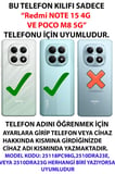 Redmi Note 15 4G Uyumlu Eşref Rüya - Eşref ve Nisan Baskılı Silikon Kılıf