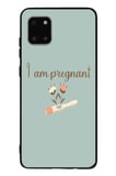 Samsung Galaxy Note 10 Lite Uyumlu I'm Pregnant Baskılı Silikon Kılıf