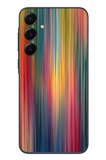 Samsung Galaxy A55 Uyumlu Gökkuşağı Karışımı Baskılı Silikon Kılıf