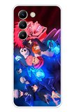Vivo V30 Lite Uyumlu Jujutsu Kaisen Baskılı Silikon Kılıf