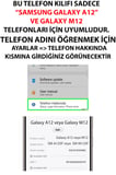 Samsung Galaxy A12-M12 Uyumlu Sulu Boya Meyve ve Çiçek Desenli Baskılı Silikon Kılıf