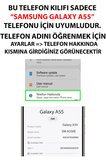 Samsung Galaxy A55 Uyumlu Sulu Boya Dokulu Vazoda Çiçek Desenli Baskılı Silikon Kılıf