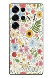Samsung Galaxy S25 Ultra Uyumlu Bitkilerin Ahengi Baskılı Silikon Kılıf