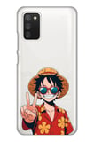 Samsung Galaxy A02S Uyumlu Monkey D. Luffy Tasarımlı Baskılı Silikon Kılıf