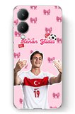 Vivo Y17s Uyumlu Kenan Yıldız Kurdele Baskılı Silikon Kılıf
