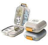 7 günlük ilaç saklama hatırlatma kutusu taşınabilir ilaç kutusu 7 bölmeli ilaç organizer