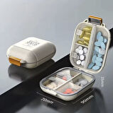 7 günlük ilaç saklama hatırlatma kutusu taşınabilir ilaç kutusu 7 bölmeli ilaç organizer