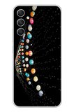 Samsung Galaxy A34 Uyumlu Gezegenlerin Dansı Baskılı Silikon Kılıf