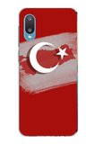 Samsung Galaxy A02 Uyumlu Türkiye Harita Detaylı Türk Bayrağı Baskılı Silikon Kılıf