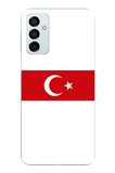 Samsung Galaxy M14 Uyumlu Türk Milli Takım Beyaz Forma Baskılı Silikon Kılıf