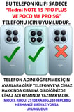 Redmi Note 15 PRO PLUS Uyumlu Şeffaf Silikon Kılıf