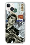 iPhone 13-14 Uyumlu Scarface Dolar Tasarımlı Baskılı Silikon Kılıf