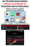 iPhone 13-14 Uyumlu Scarface Dolar Tasarımlı Baskılı Silikon Kılıf