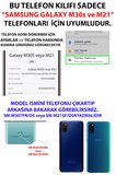 Samsung Galaxy M30S/M21 Uyumlu Pembe ve Bordo Tonlu Yaprak Baskılı Silikon Kılıf
