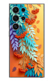 Samsung Galaxy S24 Ultra Uyumlu Pastoral Çicekler Baskılı Silikon Kılıf