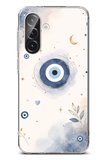 Samsung Galaxy A56 Uyumlu Şans Getiren Nazar Tasarımı Baskılı Silikon Kılıf