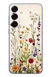 Samsung Galaxy S25 Plus Uyumlu Zarif Çiçekler Baskılı Silikon Kılıf