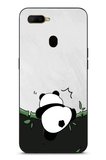 Oppo A5S Uyumlu Bambuya Çıkan Panda Baskılı Silikon Kılıf