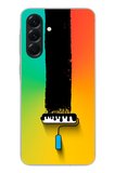 Samsung Galaxy A56 Uyumlu Boya Rulosu Baskılı Silikon Kılıf