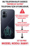 İnfinix GT 50 Pro Uyumlu Elvira Hancock & Tony Montana Tasarımlı Baskılı Silikon Kılıf