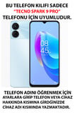 Tecno Spark 9 Pro Uyumlu Sarı Papatya Bahçesi Baskılı Silikon Kılıf