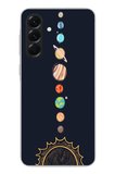 Samsung Galaxy A56 Uyumlu Gezegenler Baskılı Silikon Kılıf