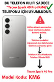Tecno Spark 40 Pro Uyumlu Etnik Güneş ve Mandala Figürlü Toprak Tonları Baskılı Silikon Kılıf