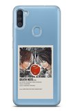 Samsung Galaxy A11-M11 Uyumlu Death Note Poster Tasarımlı Baskılı Silikon Kılıf