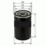 YAĞ FİLTRESİ FIAT EGEA-DOBLO-ALBEA-PALIO-BRAVA-MAREA-PUNTO-STILO 1.2 1.4 ASTRA F-COMBO-CORSA A-B-VEC TRA-TIGRA-L200-CIVIC 93182630 649013 46544820 46347171