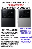 Poco X6 PRO Uyumlu Bauhaus İnci Küpeli Kız Baskılı Silikon Kılıf