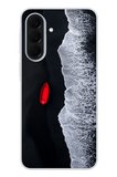 Samsung Galaxy A37 Uyumlu Kırmızı Tekne Yalnız Baskılı Silikon Kılıf
