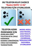 Redmi Note 12 PRO 4G Uyumlu Gece Yarısı Kedi Tasarımlı Baskılı Silikon Kılıf