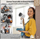 Turbo Şarjlı yüzey Temizleyici Fayans cam zemin temizleyici 5 başlıklı profesyonel temizleyici