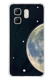Infinix Hot 50i - Smart 9 Uyumlu Minimalist Galaksi Yıldızlı Gece Baskılı Silikon Kılıf